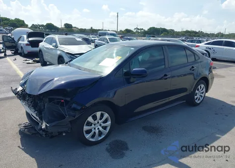 2020 Toyota Corolla Le from USA, damaged, VIN 5YFEPRAE9LP141711
